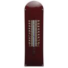 Termometer blanco bordeaux röd