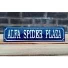 Alfa Spider plaza
