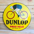Dunlop pneu velo garageskylt