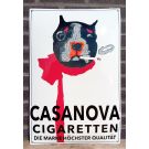 Emalj Casanova Cigaretten vit