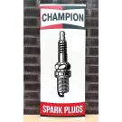 Champion spark plugs emaljskylt