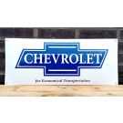 Chevrolet rektangulär vit