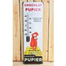 Emalj Nostalgisk termometer Chocolat Pupier XL