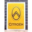 Citroën rektangulär gul