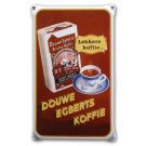 Emalj reklamskylt Douwe Egberts
