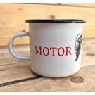 Emaljmugg Motor racing