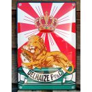 Emalj reklamskylt Delhaize