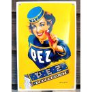 Emalj reklamskylt PEZ Peppermint