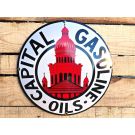 Capital Gasoline Oils - Emaljskylt