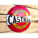 Vintage Castrol Wakefield Motor Oil - Emaljskylt 
