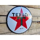 Texaco - Vintage Emaljskylt 