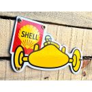 Shell formula 1 race driver emaljskylt