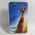 Emalj reklamskylt KLM Africa