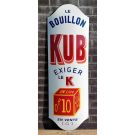 Le Bouillon Kub Exiger STOR emaljskylt