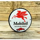 Mobiloil Vacuum oil company.