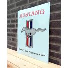 Mustang emalj Blå
