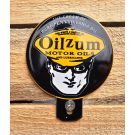 Emaljsköld Oilzum motor oil