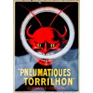 Pneumatiques Torrilhon emalj skylt