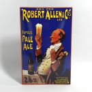 Emalj reklamskylt Robert Allen