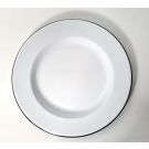 Servis emaljplattor set 6