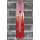 Termometer deco röd