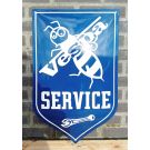 Vespa servicesköld