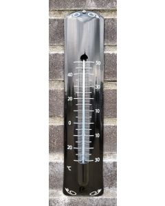 Termometer deco svart