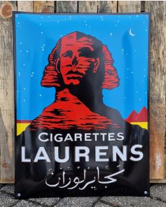 Ed Laurens Cigarettes emaljskylt