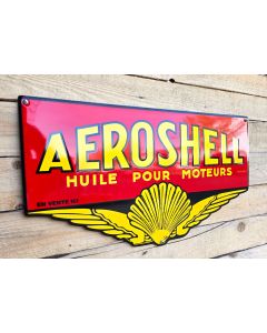 High quality Enamel sign Aeroshell oil