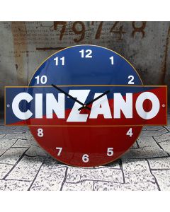 Klocka Cinzano emalj
