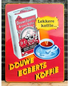Douwe Egberts Koffie emaljskyltar