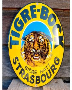 Emaljskylt Tigre-Bock Strasbourg
