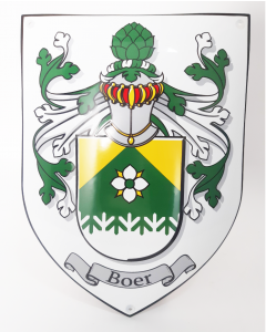 Familjevapen sköldformad