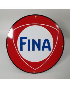 Fina platt emaljskylt