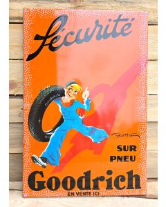Goodrich Sécurité emaljskylt