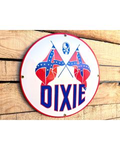 Dixie confederate flags vintage Emaljskylt