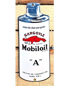 Mobiloil Gargoyle A emaljskylt