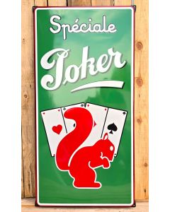 emaljskyltarnas Joker Bière 50x100cm