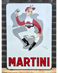 Martini Jockey emaljskylt