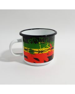 Emaljmugg model reggae