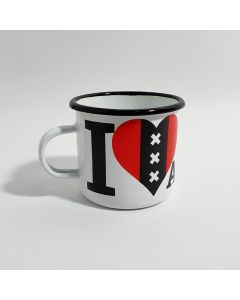Emaljmugg I XXX Amsterdam
