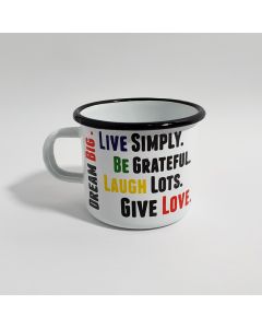 Emaljmugg Life Live