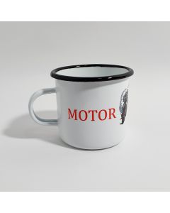 Emaljmugg Motor racing