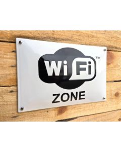Wifi Zone emalj