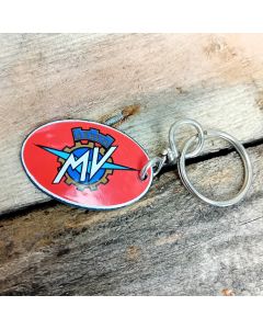 MV-Agusta emalj nyckelring