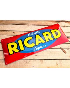 emaljerade reklamskylt Ricard Anisette Liqueur