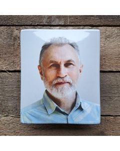 Emaljfoto för en gravsten