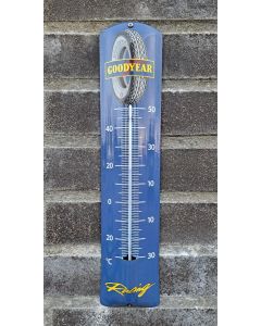 Emalj termometer Goodyear racing