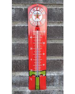 emaljtermometer Texaco motor oil