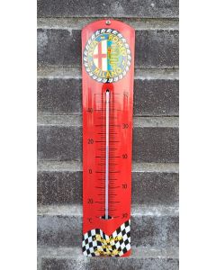 Emalj termometer Alfa Romeo Milano